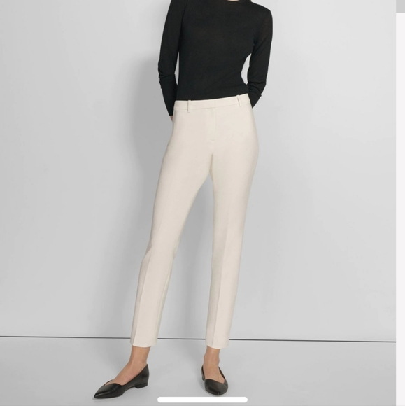 Theory Treeca Silk Pant - Picture 1 of 6
